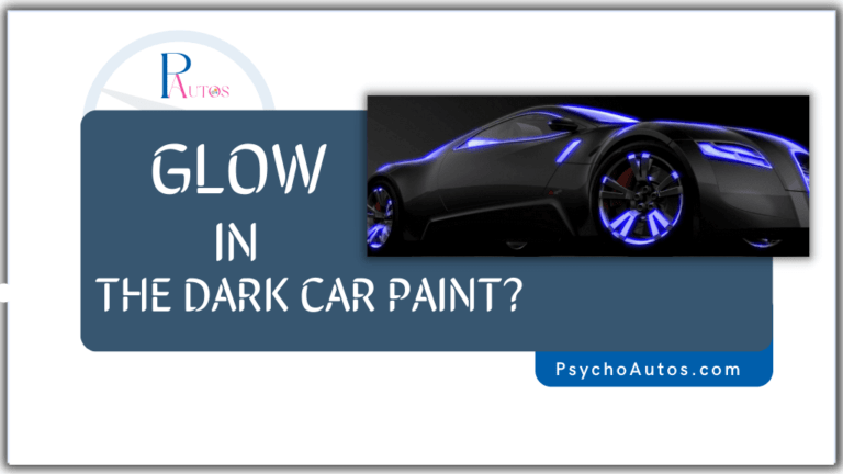 Glow in the Dark Car Paint Legal