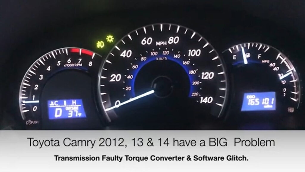 2012 Toyota Camry Vibration at 45 mph