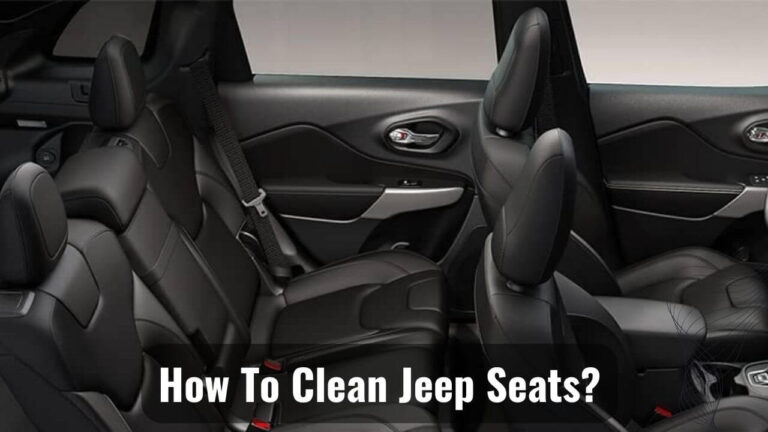 Cleaning Jeep Seats
