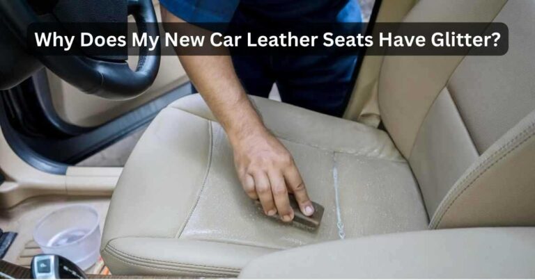 How to Get Glitter Out of Leather