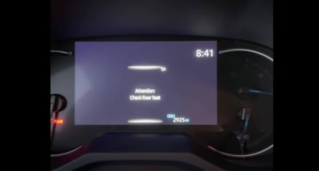 How To Turn Off Rear Seat Reminder Toyota Rav4?