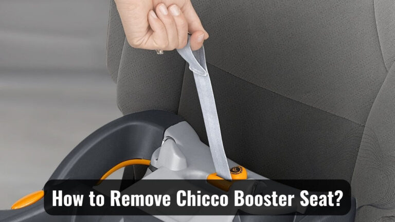 Removing Chicco Booster Seat
