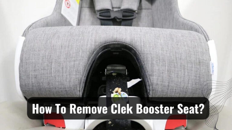 Removing Clek Booster Seat