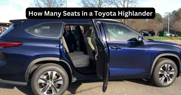 Seating Capacity of a Toyota Highlander