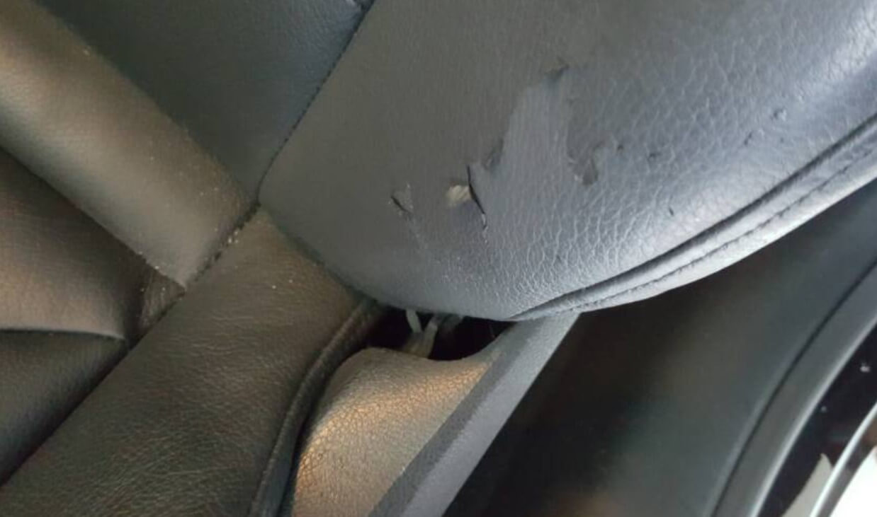Car Seats SOS Why Are My Vinyl Car Seats Flaking Off?