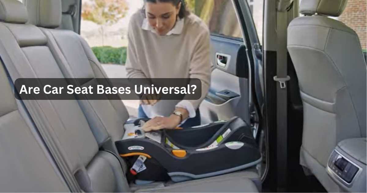 Are Car Seat Bases Universal? A MustKnow Guide!