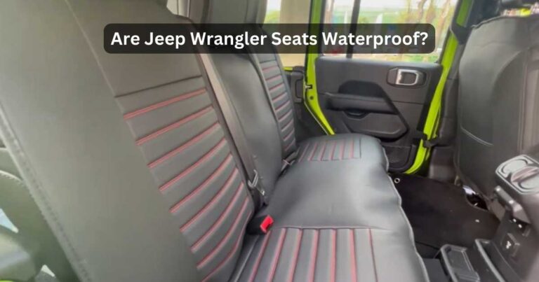 are jeep seats waterproof
