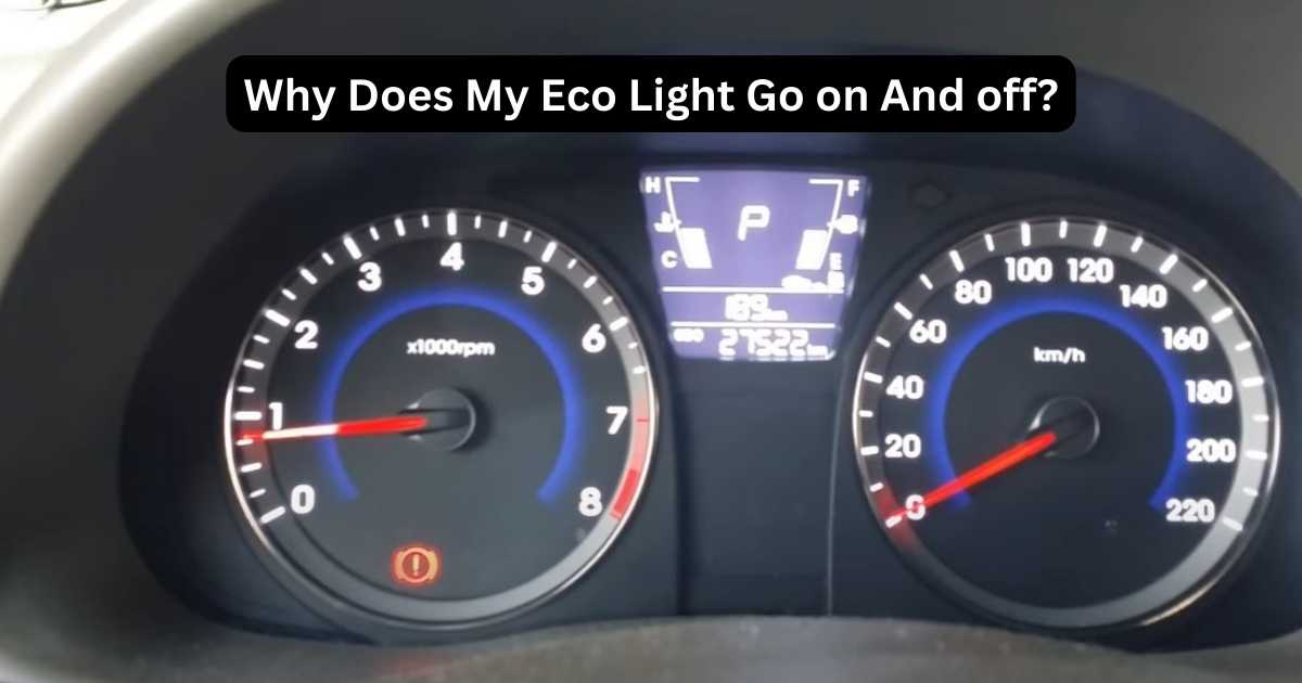 Why Does My Eco Light Go On And Off? Unraveling The Mystery!