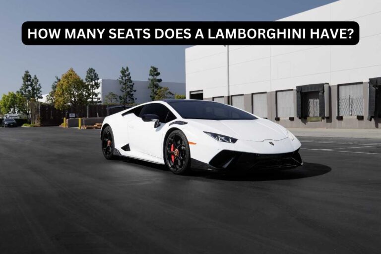 how many seats does lamborghini have