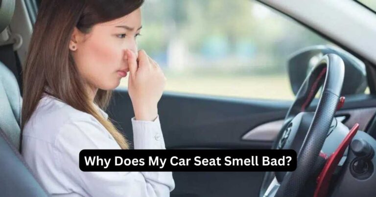 how to remove sweat smell from car seats