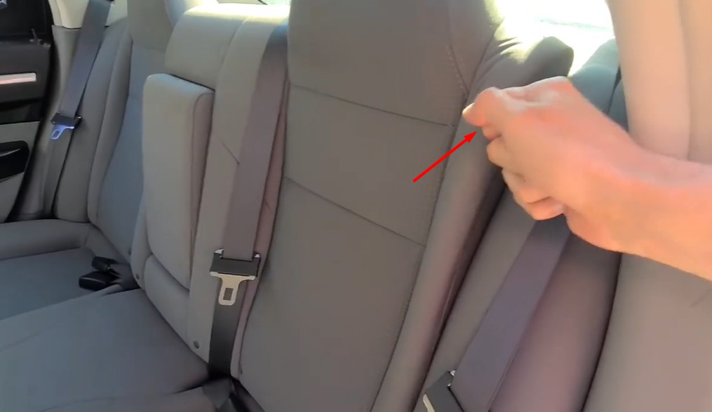 Dodge Charger Back Seat Fold down from Trunk