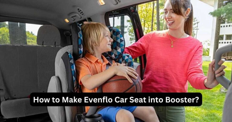 evenflo car seat convert to booster