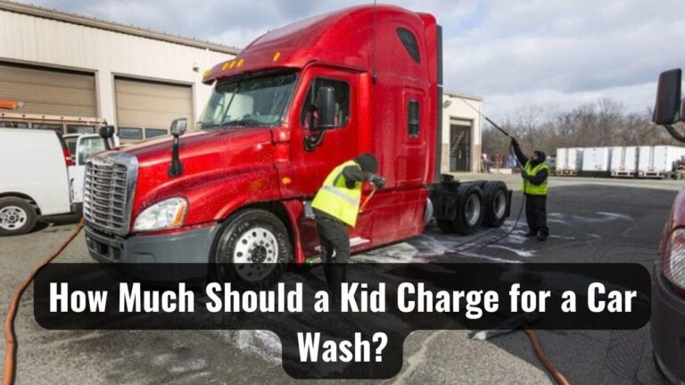 How Much Money Should a Kid Charge for a Car Wash