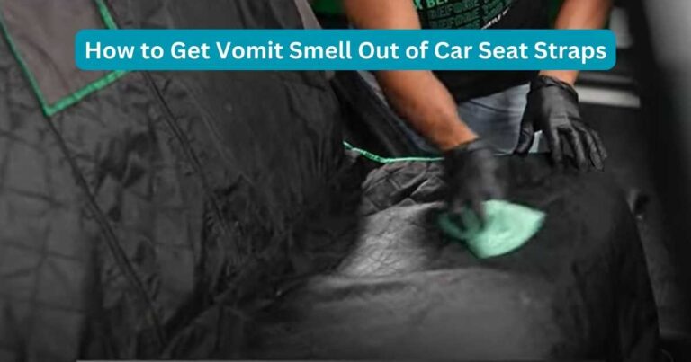 How to remove Vomit Smell from Car Seat Straps