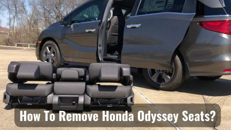 Removing Honda Odyssey Seats