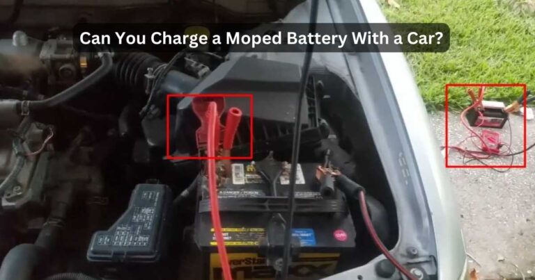can you jump a moped with a car