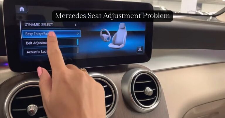 mercedes seat adjustment not working