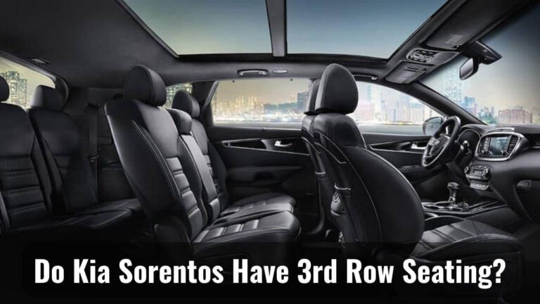 Do All Kia Sorentos Have 3rd Row Seating