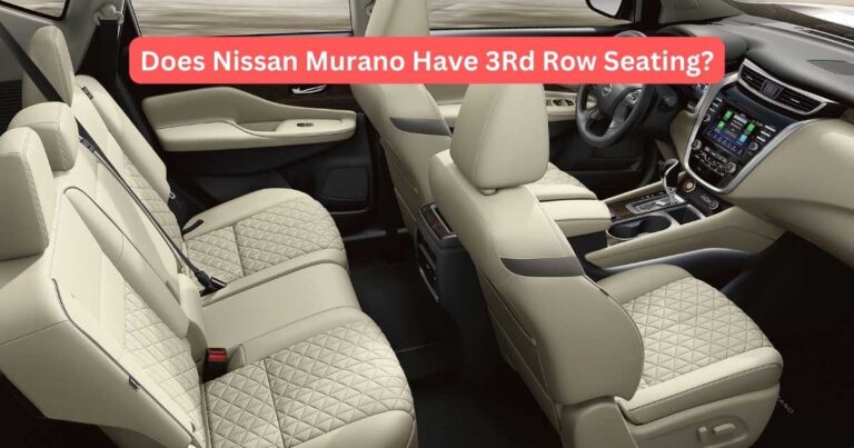 Does the Nissan Murano Have 3Rd Row