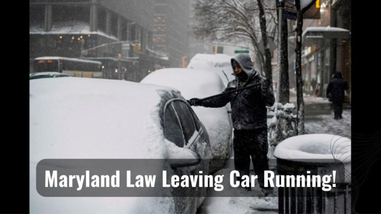 Leaving Car Running Law In Maryland