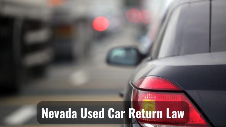 Used Car Return Law of Nevada
