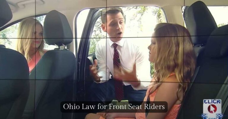 front seat laws ohio