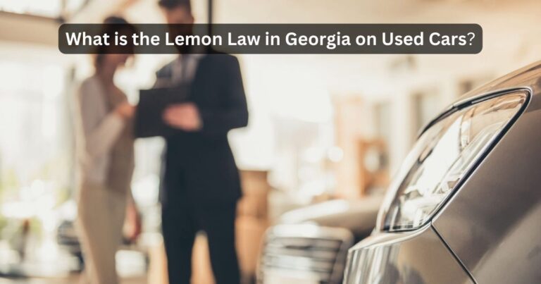is there a lemon law in georgia