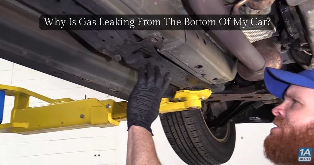 why is my car leaking gas