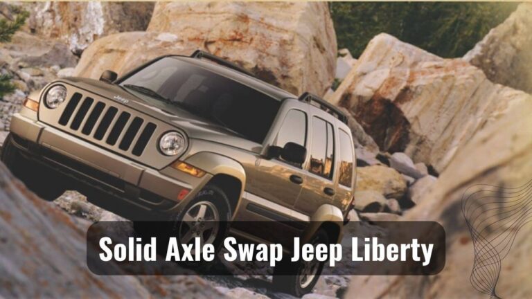 Jeep Liberty Solid Axle Swap