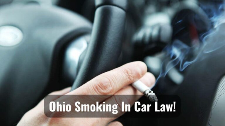 Smoking inside the car law in Ohio