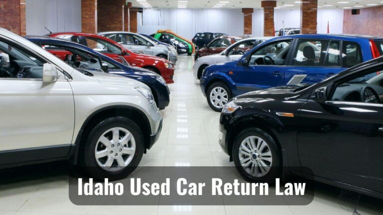 Used Car Return Law Of Idaho