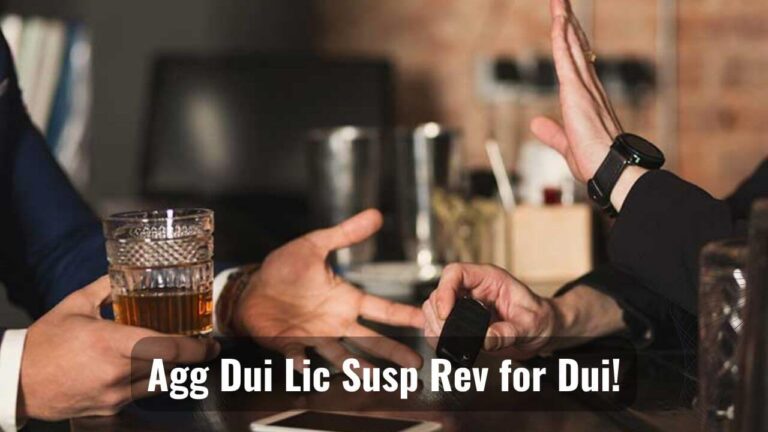 Agg Dui Lic Susp for Dui