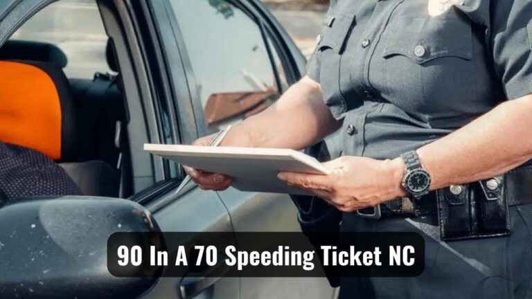 What Is 90 In A 70 Speeding Ticket NC