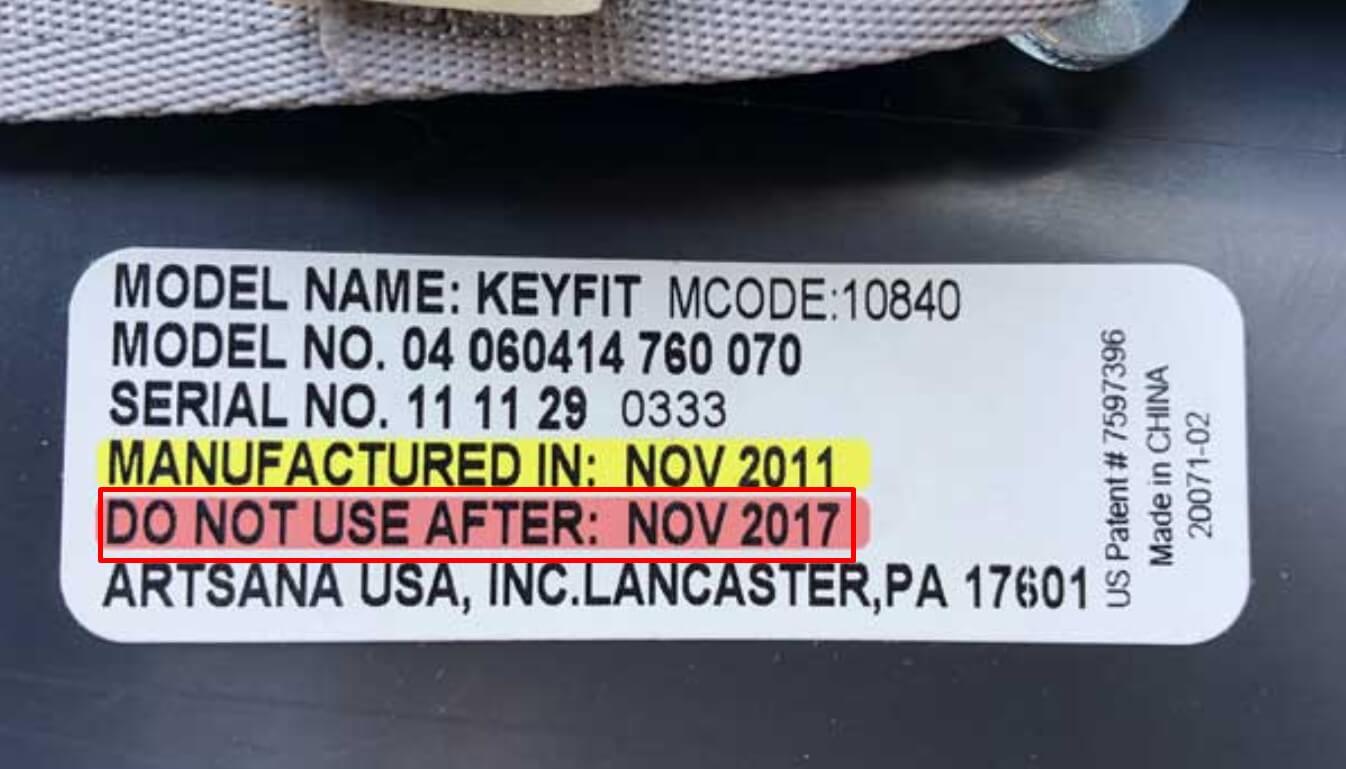 Clock Ticking Where Is The Expiration Date On A Car Seat?
