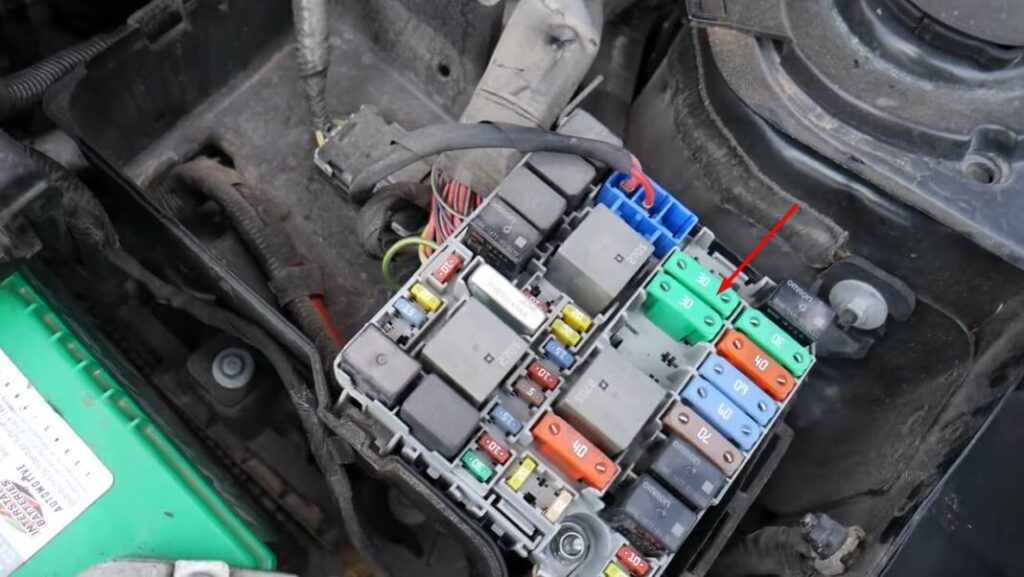 2013 Dodge Dart Blower Motor Fuse Location