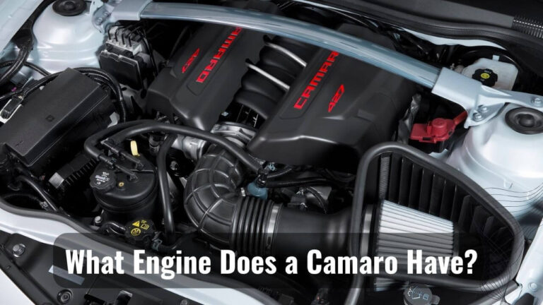 Camaro Engine Ingredients