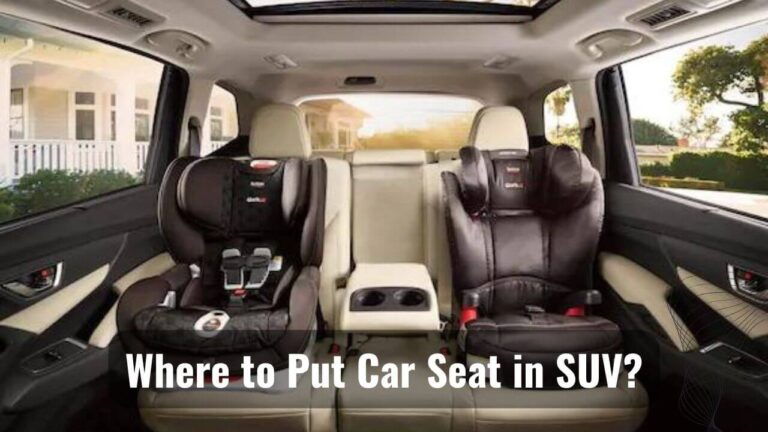 Put Car Seat in SUV