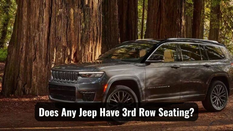 Does Jeep Has 3rd Row Seating