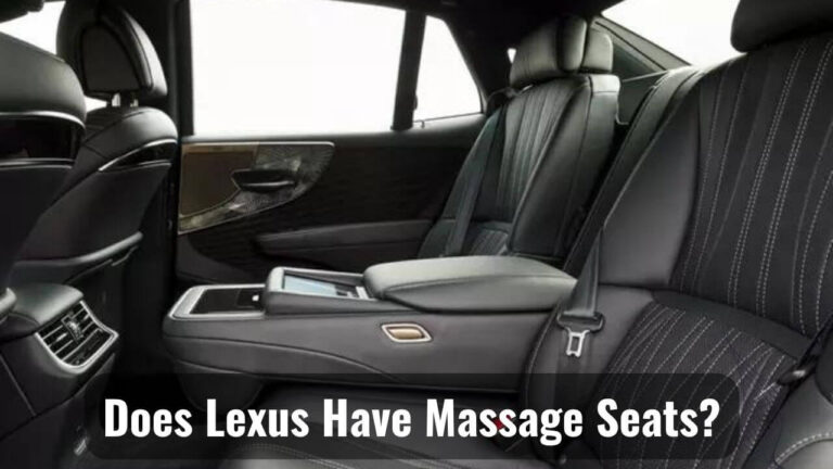 Lexus Is Having A Massage Seat