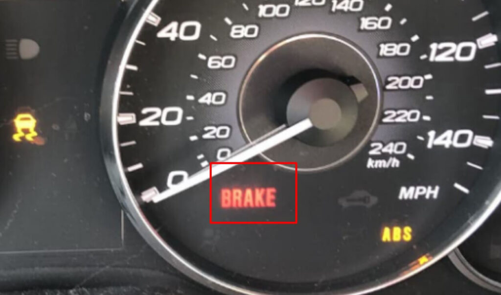 Flashing Brake Light Subaru Outback