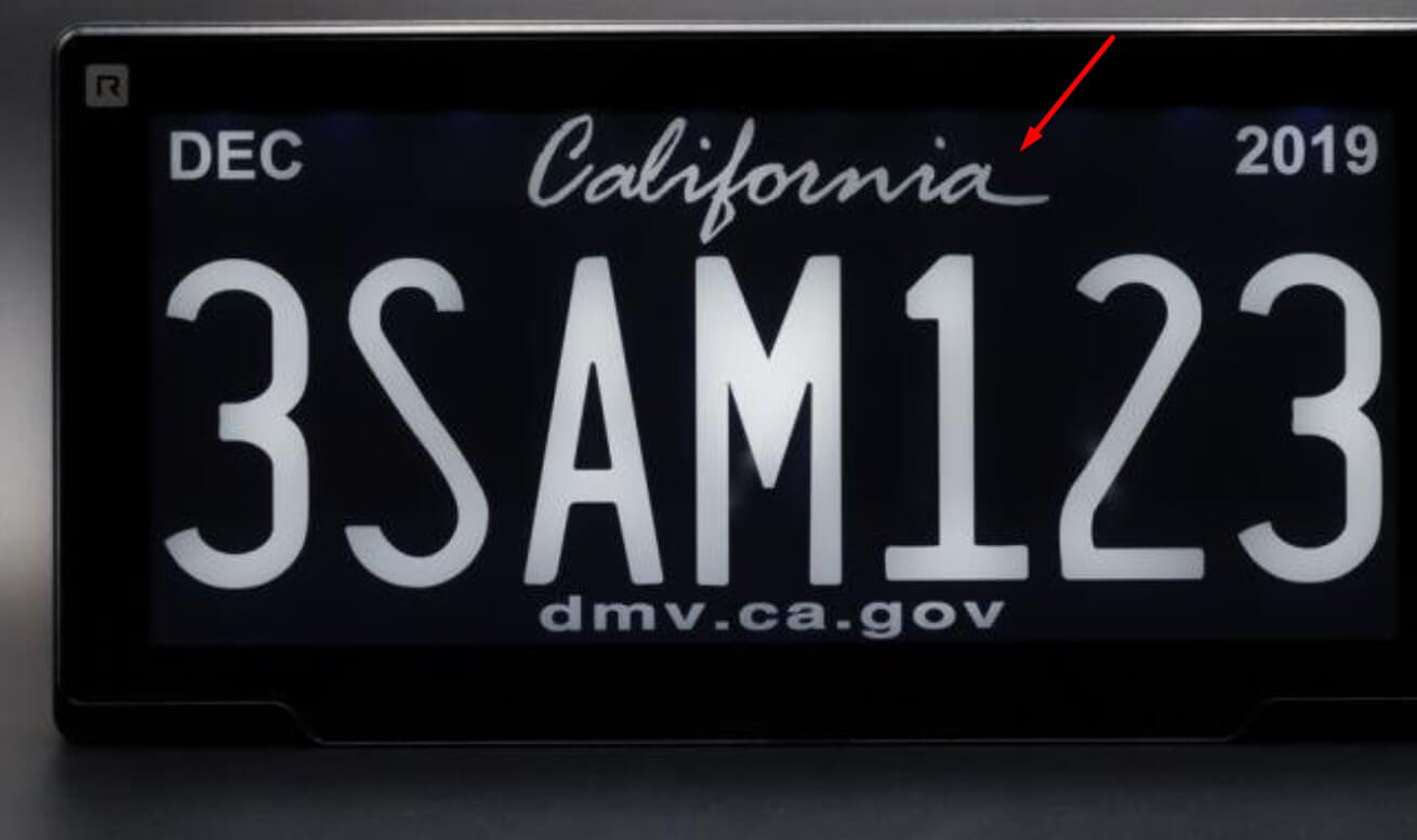 Plate Art Can You Paint Your License Plate In California?