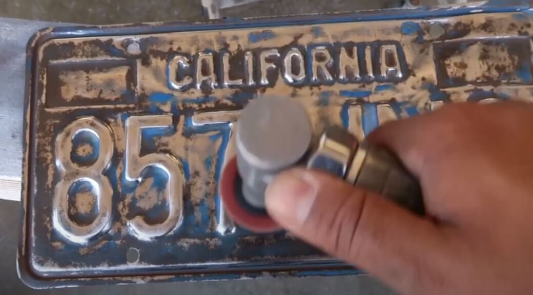 Plate Art Can You Paint Your License Plate In California?