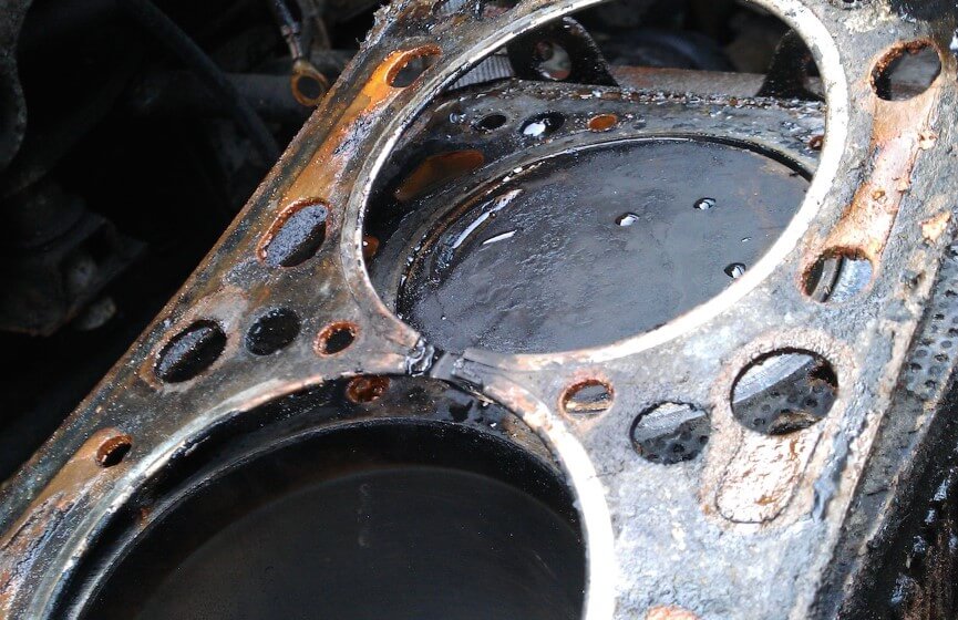 Head gasket failure in car
