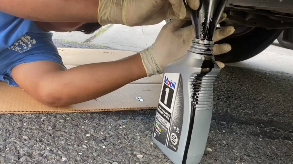 How to reduce oil level in car