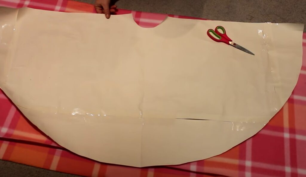 Cutting materials for Car Seat Poncho