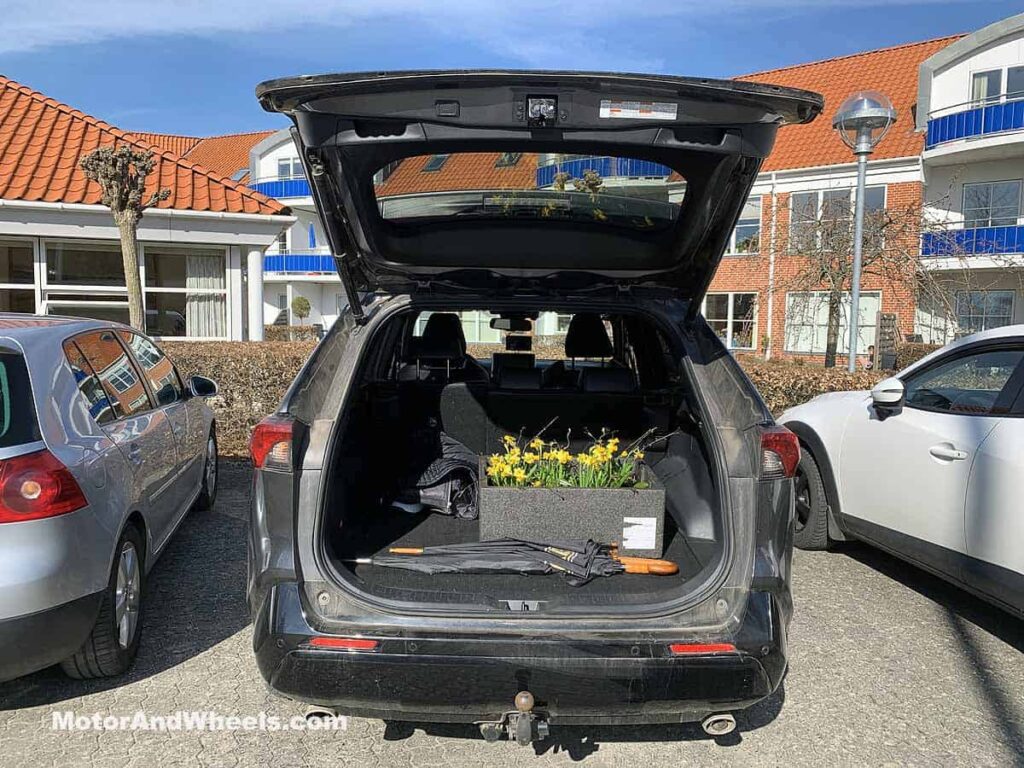 Why does my Rav4 beep when I open the door