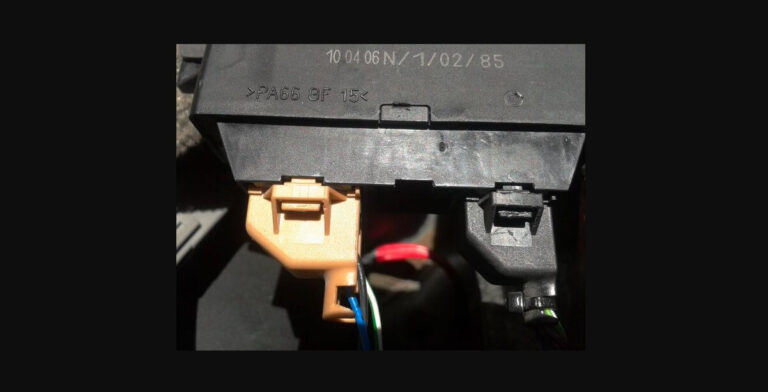 Volvo XC60 Parking Sensor Module Location