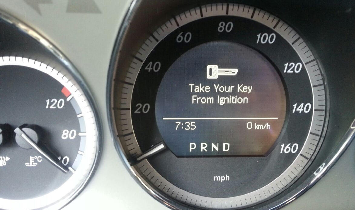 Mercedes C300 Won't Start Says Remove Key Psycho Autos