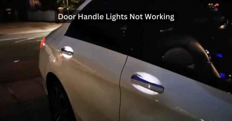 Why has my door handle stopped working